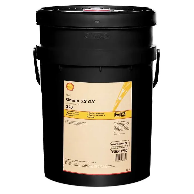 Редукторное масло Shell Omala S2 GX 320
