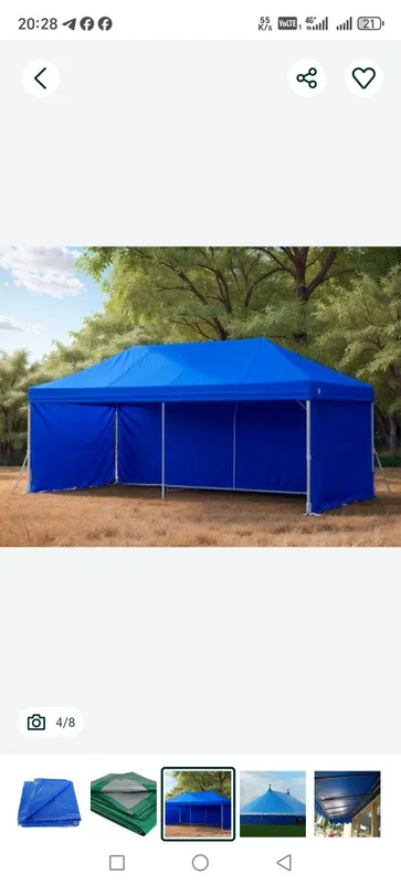 Tent 10.6 8.6 bor narxi 15000 Kv