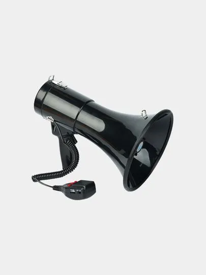 Мегафон, рупор, громкоговоритель, 50w, поддержка USB, динамик 1