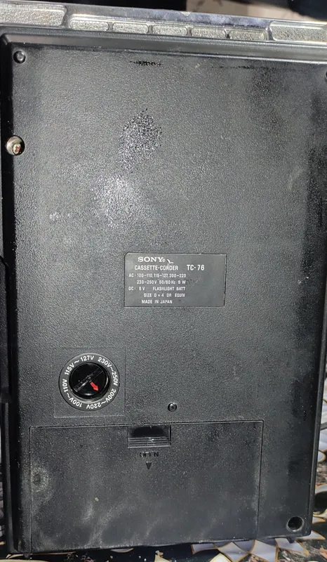 Касетний магнитофон Sony TC 76 1