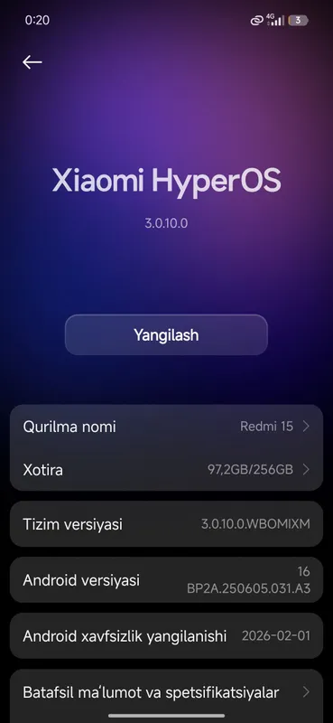 Redmi 15 8+8/256 ideal holatda ⚡✅ 8