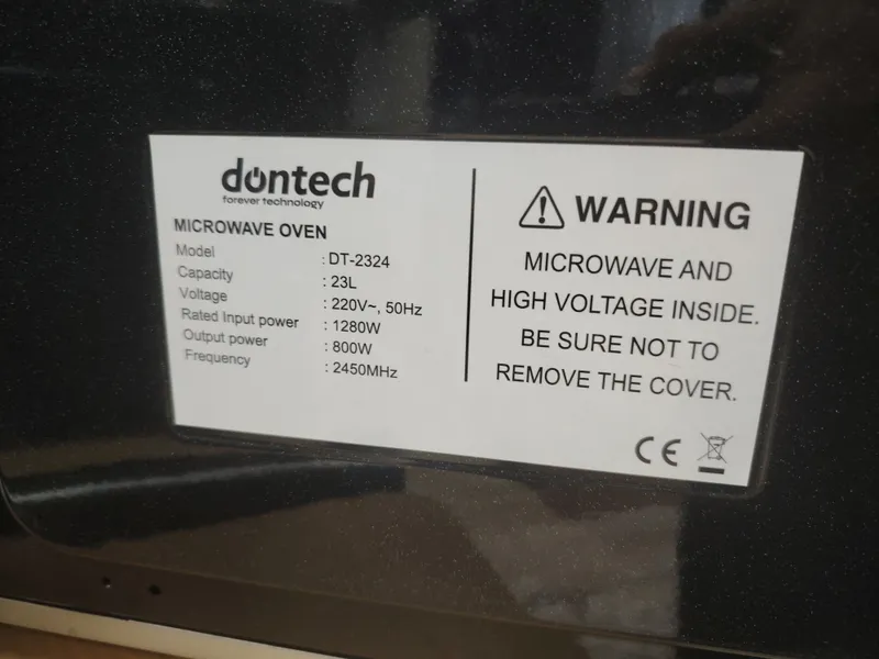 mikravalnopka DONTECH 23L 2