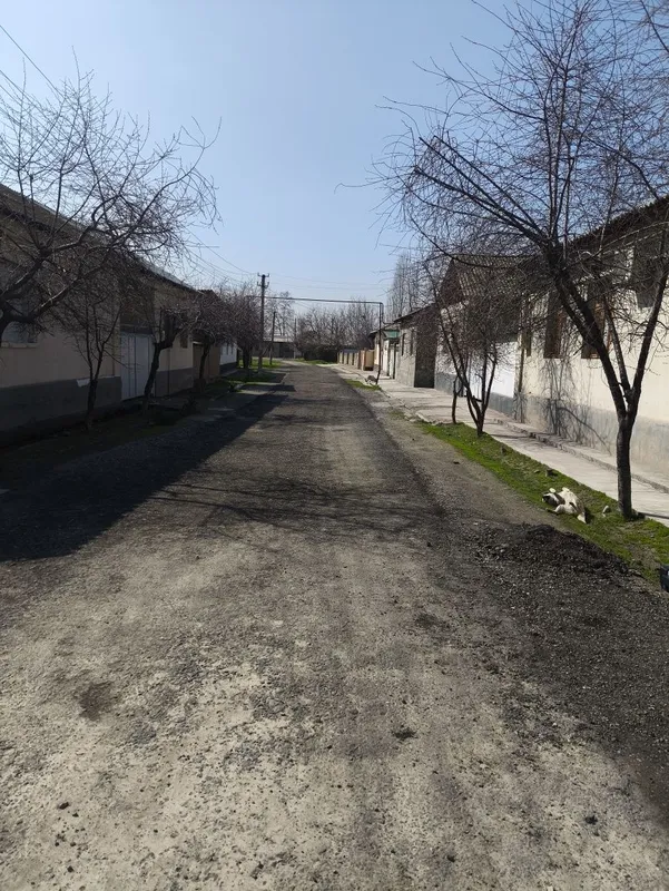 Hovli Sotiladi 15 sotih Gaz suv svet wi fi bor Fasad 21 m uzunligi 80 — фото 1