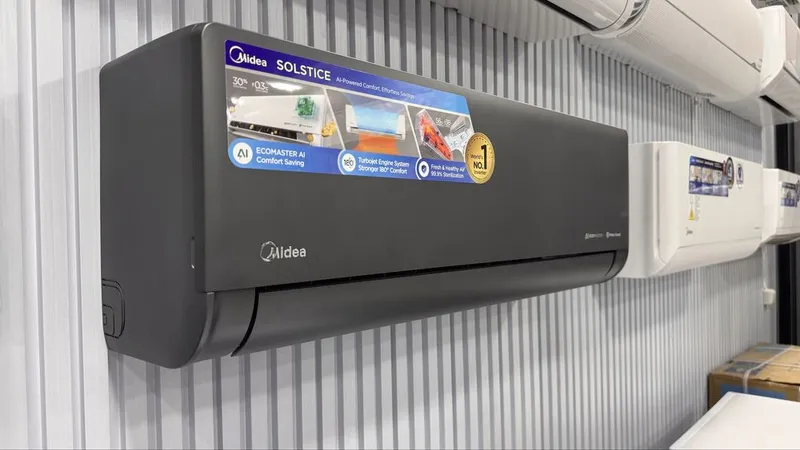 Кондиционер Midea Naomi PRO 12 000 BTU / INVERTER / NEW MODEL 2026 !!!