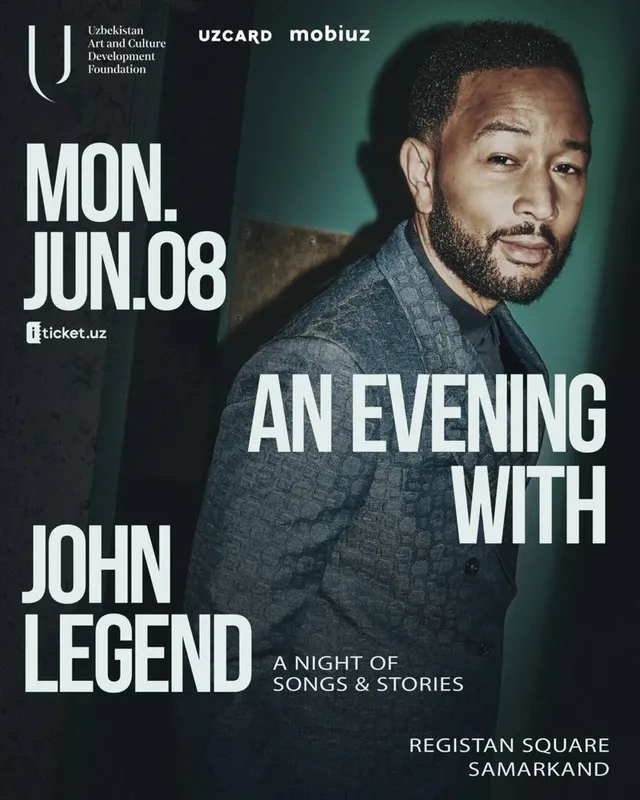Продам 4 билета на легандарного John Legend.