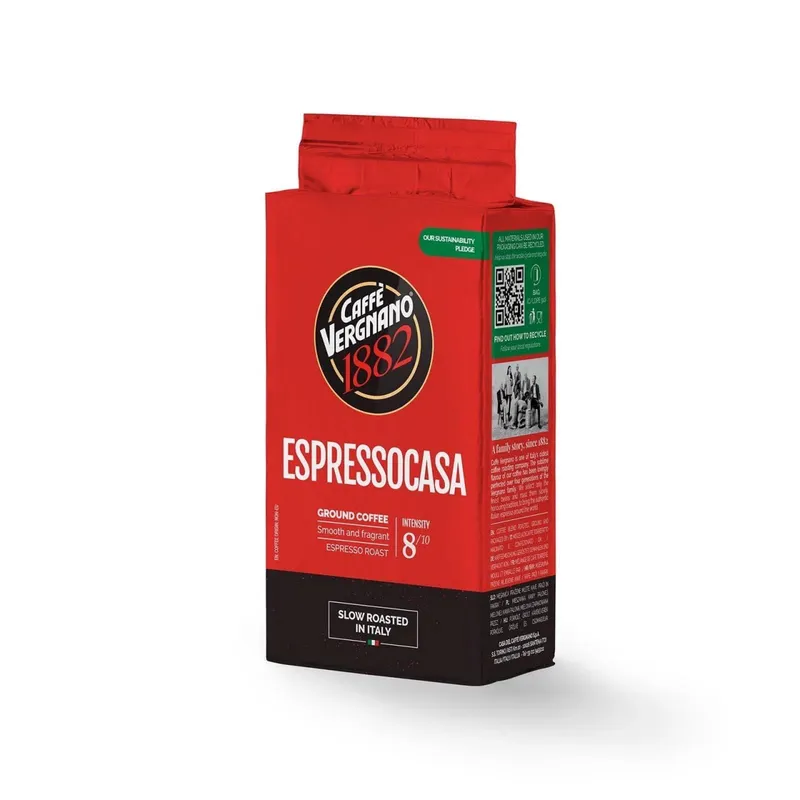Молотый кофе Caffè Vergnano Espressocasa 250 gr.