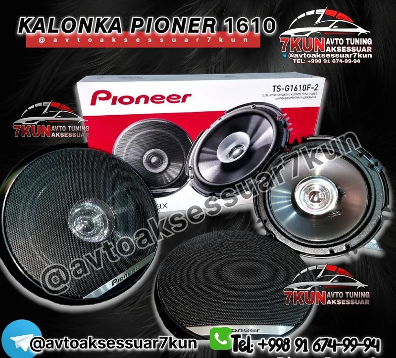 PIONER T-SG1610F-2 avto audio karnay 3