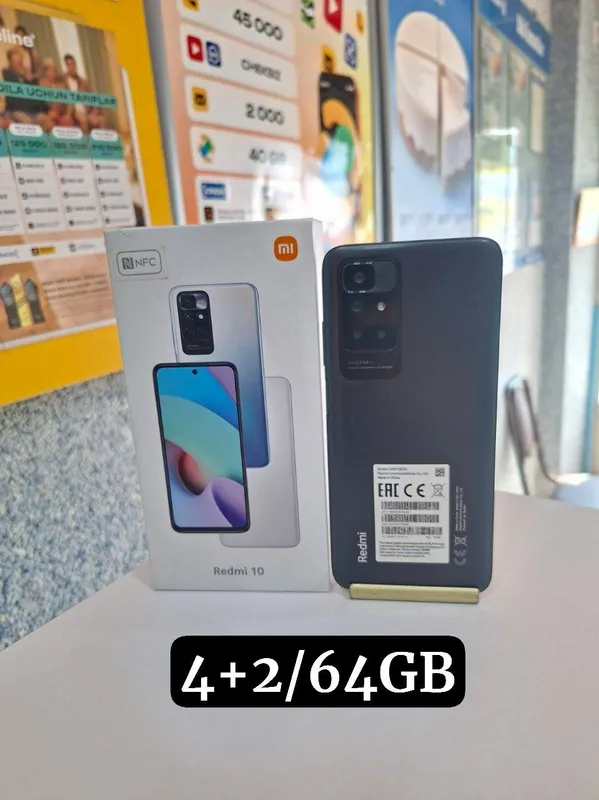 Redmi 10 4+2/64GB 2
