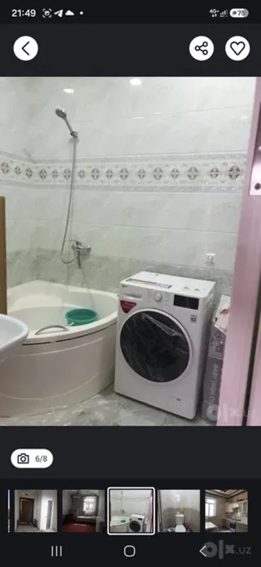 Сдаётся 2-комнатная квартира, Учтепа, 600$ 4 Сдаётся 2-комнатная квартира, Учтепа, 600$ 4