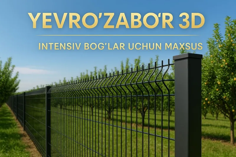 Yevroʻzaboʻr 3D Zaboʻr panellar yetkazib berish oʻrnatish mavjud