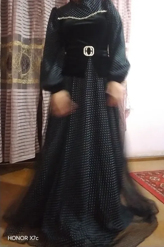 Nafis va zamonaviy uzun ko'ylak juda go'zal 1