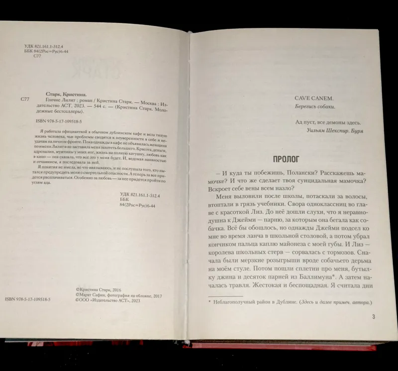 Гончие Лилит — Кристина Старк 2