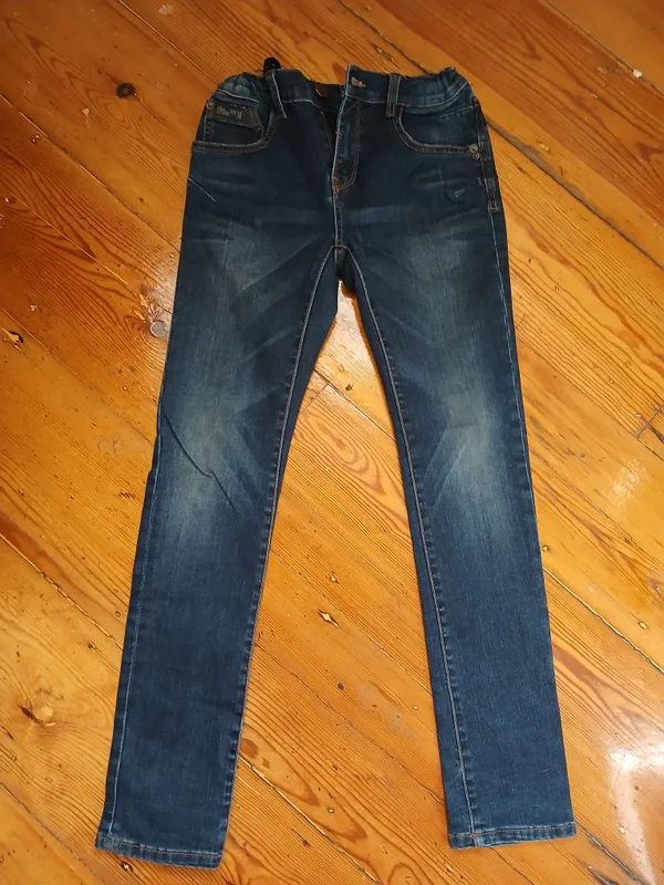140 sm bo‘yli o‘g‘il bola uchun jinsi shimlar 5