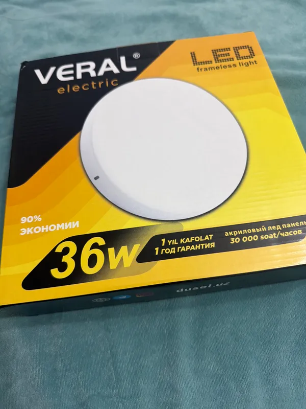 Verel Electric 36W chiroq —60.000 so’m
