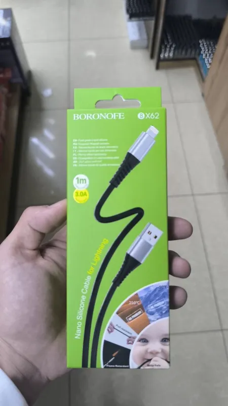 Type-C- Micro kabel, 120W tezkor zaryad, 1m. — фото 5