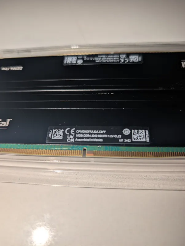 crucial pro ddr4 32Gb (16x2) original 3 crucial pro ddr4 32Gb (16x2) original 3