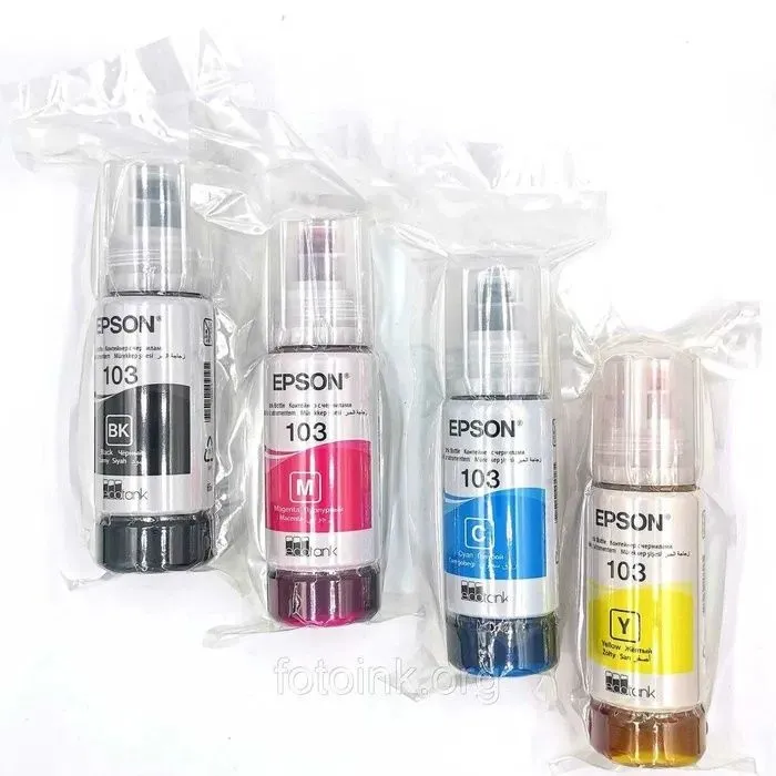 Чернила Epson 1Чернила Epson 103 / Краска для принтера L3150, L3110, Чернила Epson 1Чернила Epson 103 / Краска для принтера L3150, L3110,