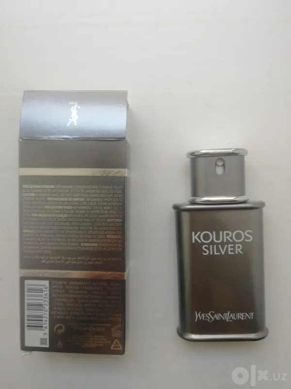 KOUROS SILVER 50 ml. Asl nusxa 2 KOUROS SILVER 50 ml. Asl nusxa 2