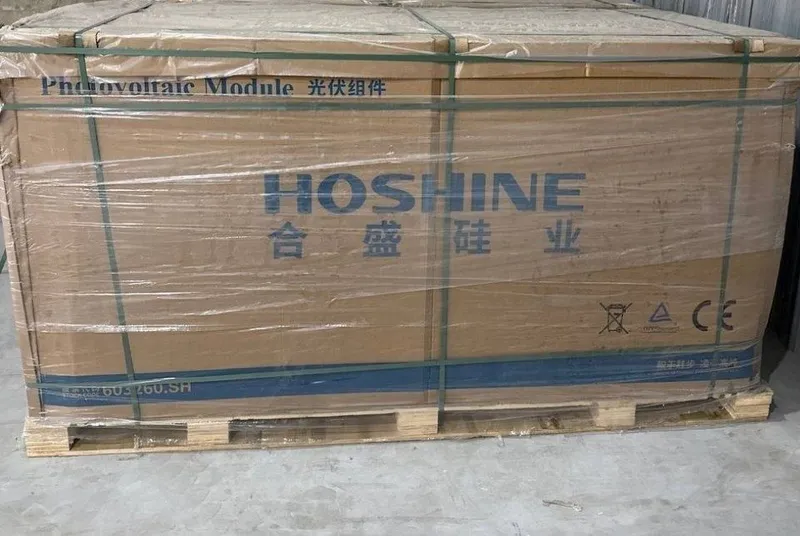 Hoshine quyosh panellar 620W va invertorlar