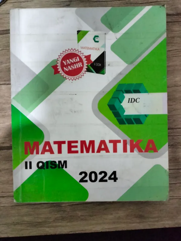 IDC Matematika 2- qism 1 IDC Matematika 2- qism 1