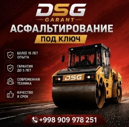 Asphalt in Uzbekistan 1