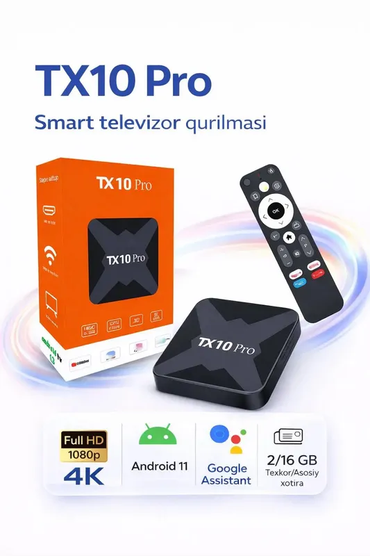Smart tv box tx10 pro