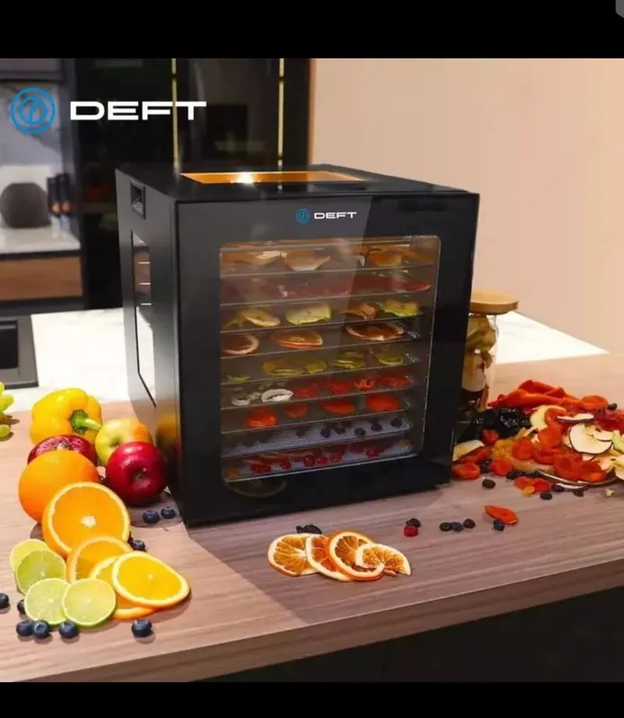 Сушилка для фруктов и овощей Deft DTFD-1008B 3 Сушилка для фруктов и овощей Deft DTFD-1008B 3