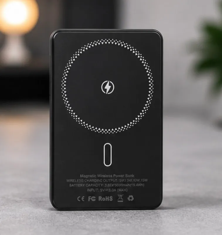 Power Bank черный под нанесение лого 5000mAh|Оптом 4