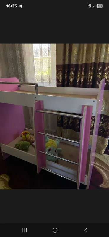 Двухъярусный детский диван 2 Двухъярусный детский диван 2