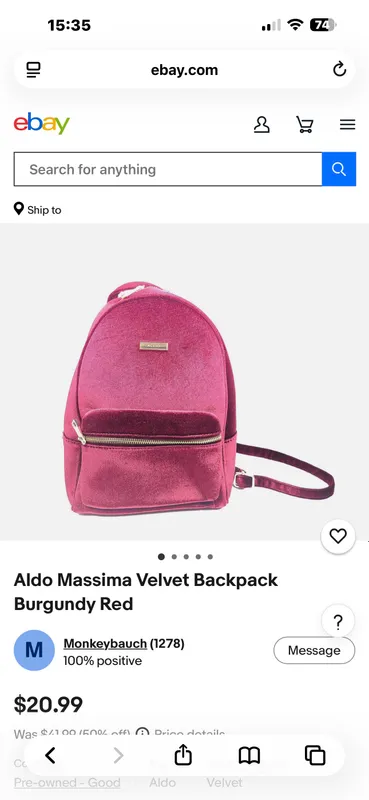 Мимимишный рюкзачок Aldo. Заказывали с Amazon — фото 6 Мимимишный рюкзачок Aldo. Заказывали с Amazon — фото 6