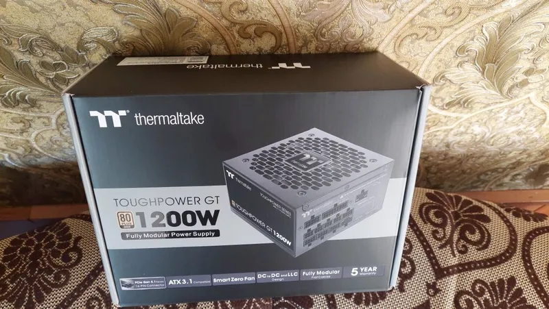 Thermaltake Toughpower GT 1200W 80 plus gold, блок питания — фото 6