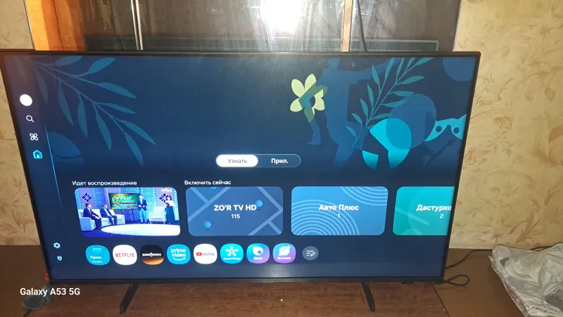 телевизор Samsung crystal UHD 4