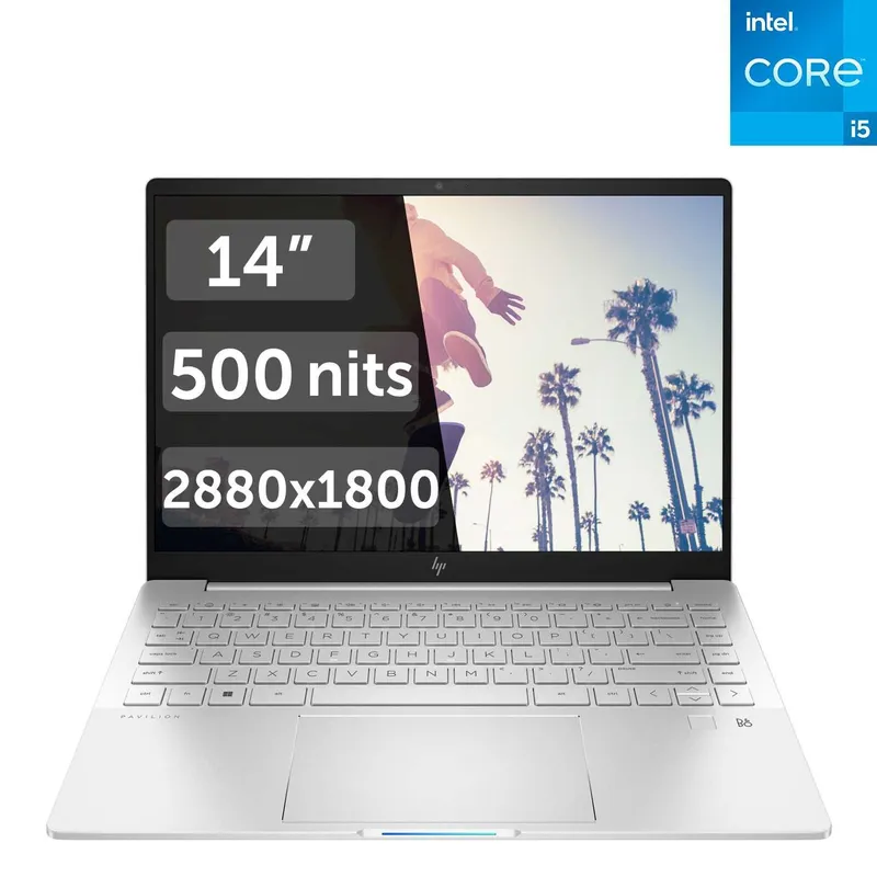 HP Pavilion Plus 14 QHD 2K Intel Core i5-1340P 16 ГБ 512 ГБ
