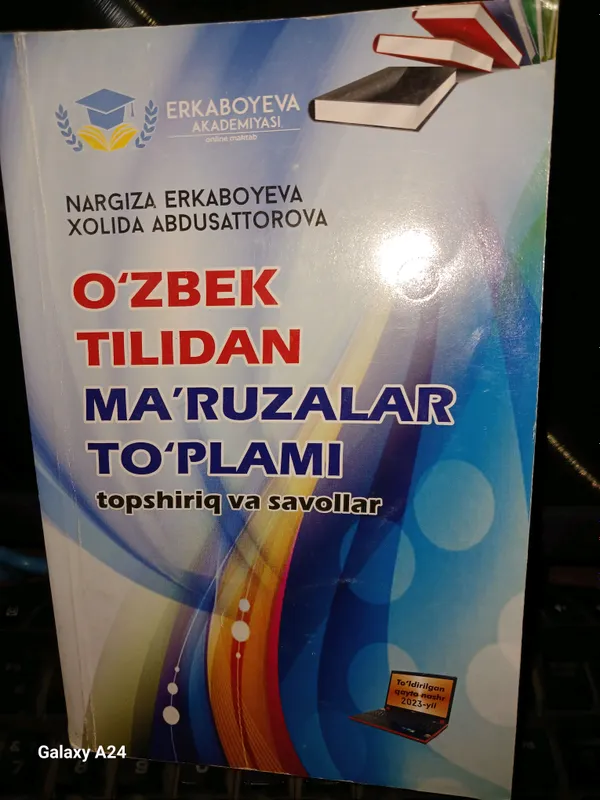 O'zbek tilidan qo'llanma