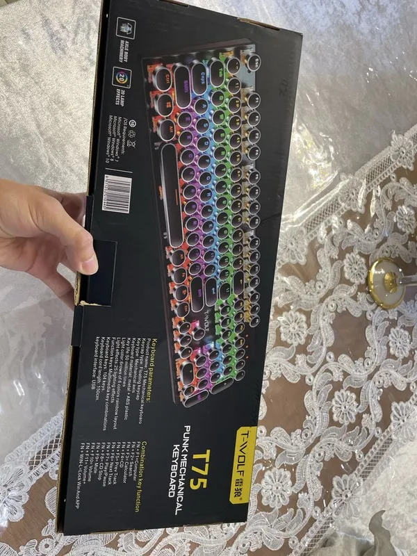 Механическая клавиатура T-WOLF T75 RGB 2 Механическая клавиатура T-WOLF T75 RGB 2