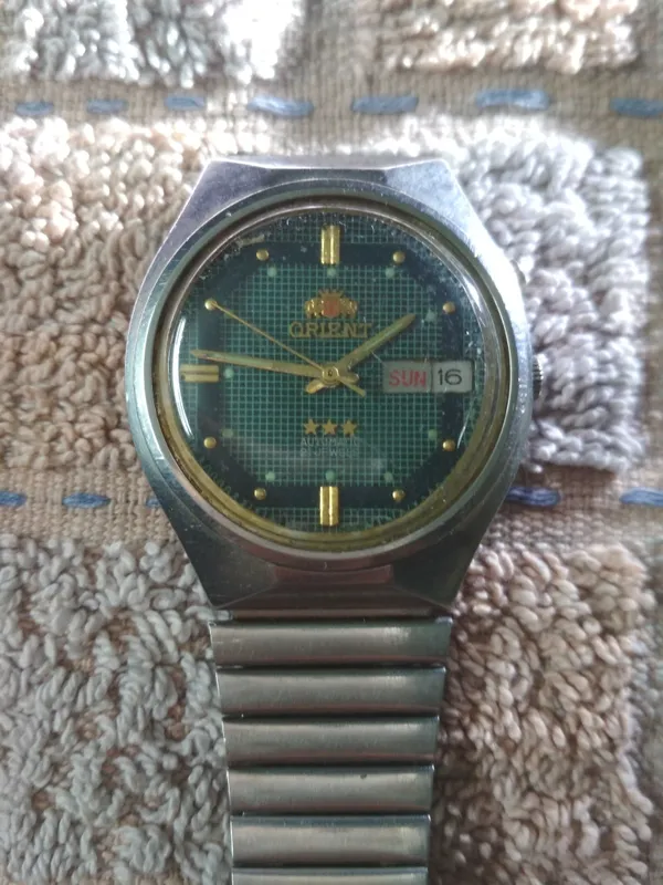 Часы наручные. Orient automatic. Не Рабочие. Нужен ремонт. — фото 1
