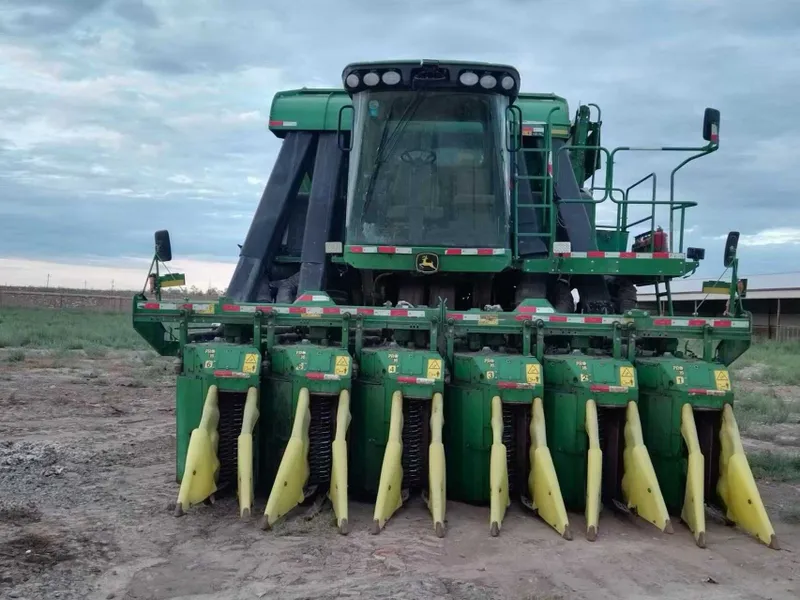 JohnDeere7660 bunkerli paxta terish mashinasi sotiladi 6