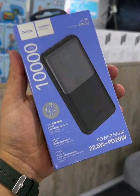 Hoco Power bank 10000 mah 22,5 W sotiladi Hoco Power bank 10000 mah 22,5 W sotiladi
