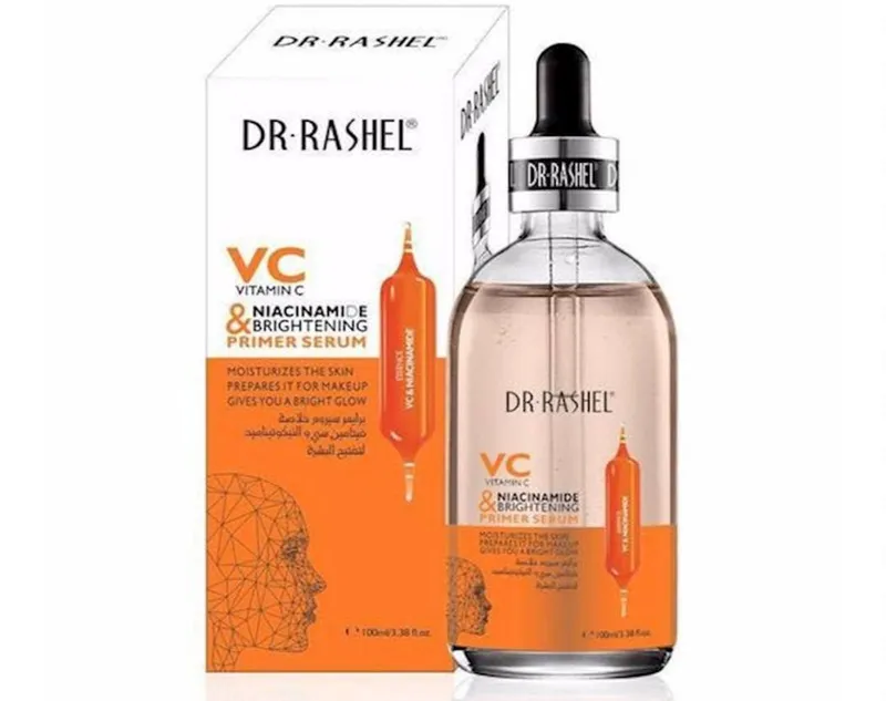 Сыворотка-праймер для лица Dr.Rashel осветляющая с витамином C и ниацинамидом Сыворотка-праймер для лица Dr.Rashel осветляющая с витамином C и ниацинамидом