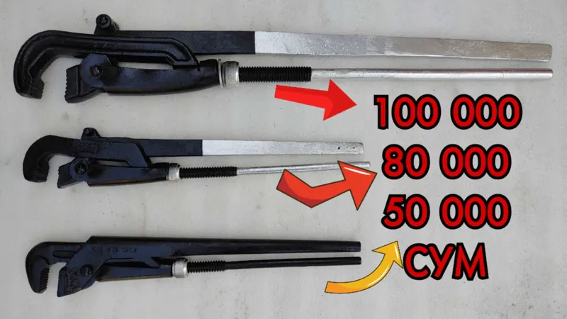 Газовый ключ сотилади! 1