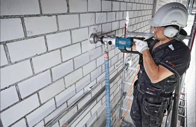 Продается Дрель алмазного сверления Bosch GDB 180 WE Professional — фото 6