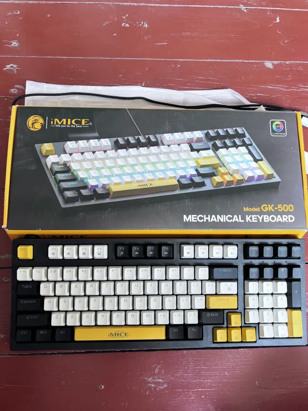 iMICE GK-500 RGB Mechanical Gaming Keyboard