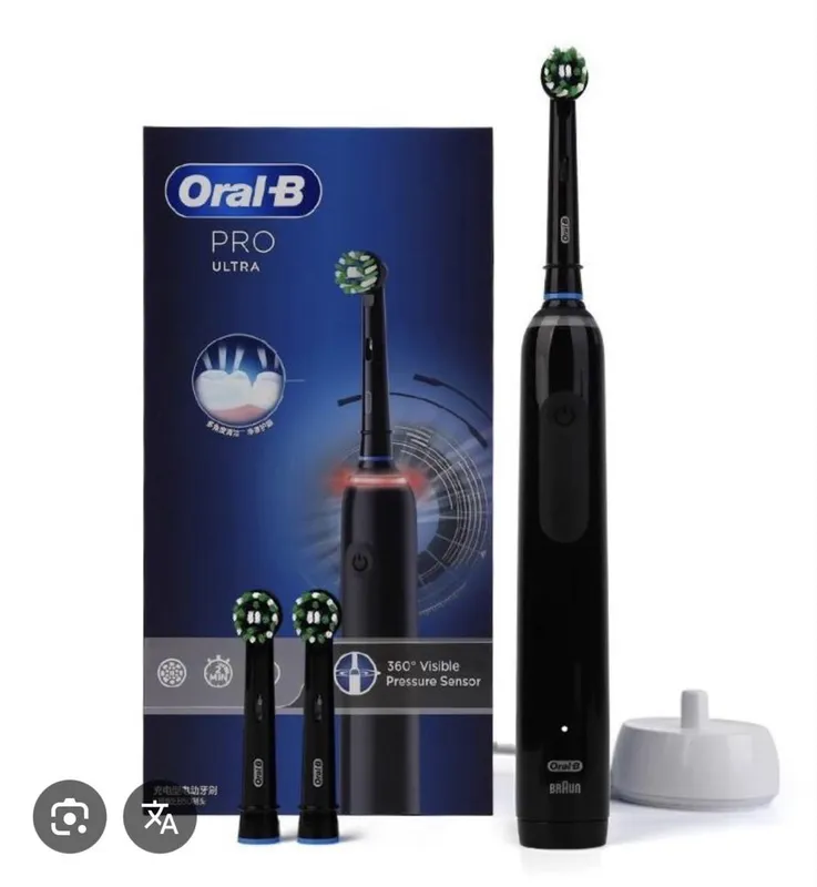 Эл. зубная щётка Oral-b PRO4 Ultra+3 насадки — фото 1