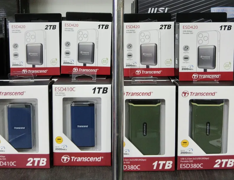 Внешний SSD накопитель 1ТБ и 2ТБ с магнитом новый в наличии