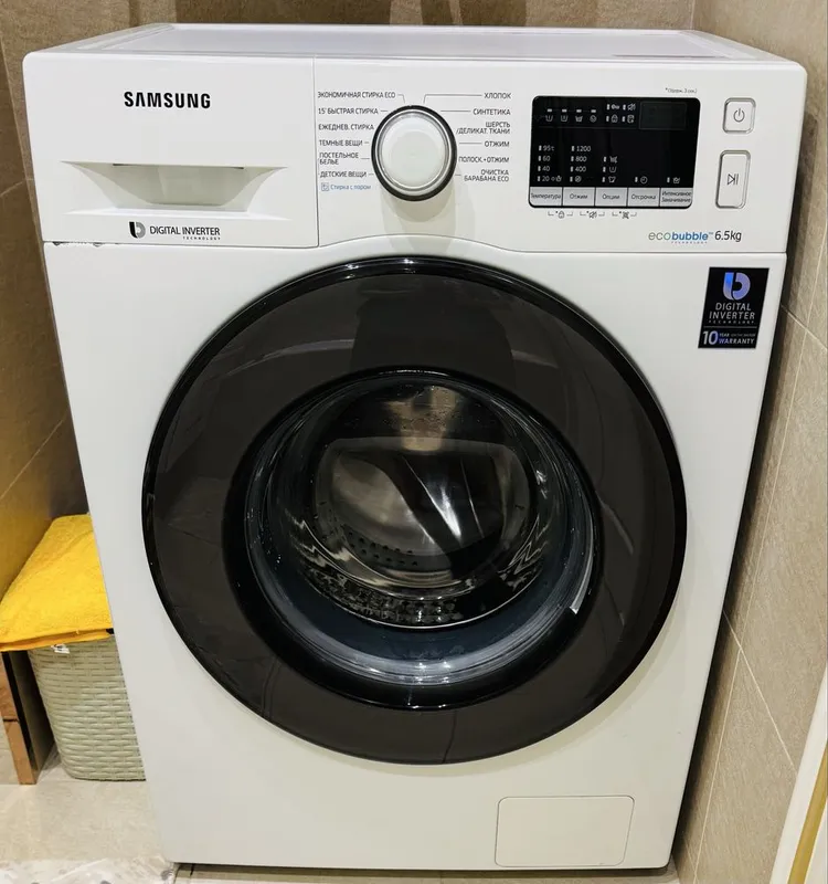 Продается Стиральная машина Samsung 6,5kg Eco bubble digital inverter