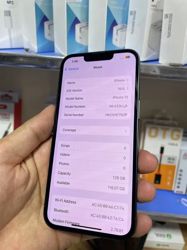 iPhone 13, ko‘k, ideal holatda 7 iPhone 13, ko‘k, ideal holatda 7