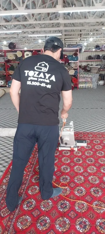 Gilam va yumshoq mebel adyol korpa korpacha yuvish xizmatlari bor — фото 3