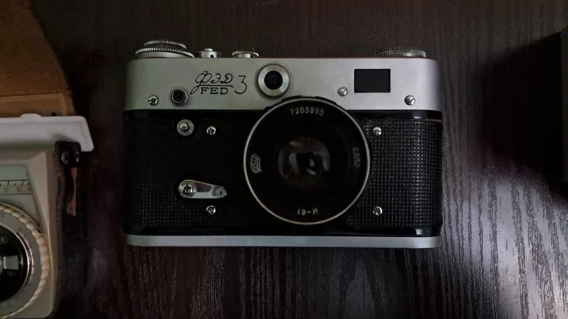 Плёночный фотоаппарат ФЭД-3 (FED-3)