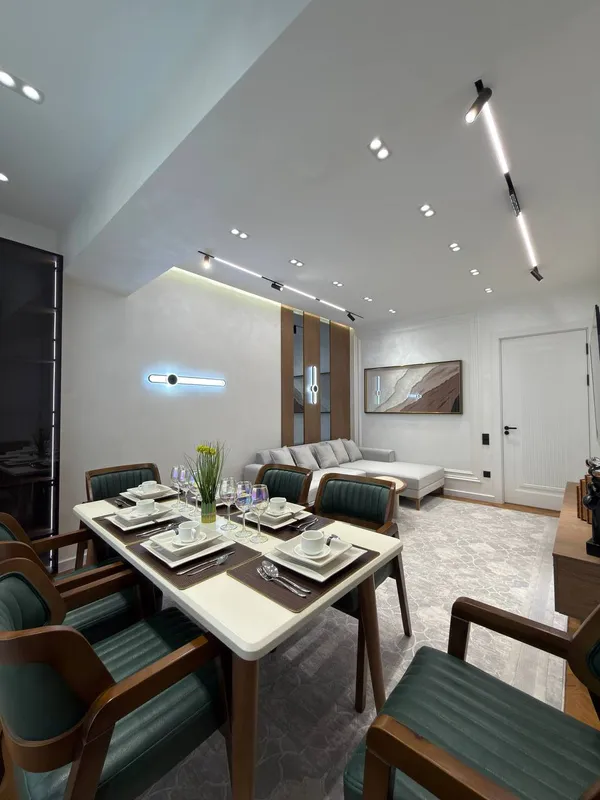 4/5/10 ЖК Poytaxt Residence, Махтумкули, просторная с евроремонтом и мебелью