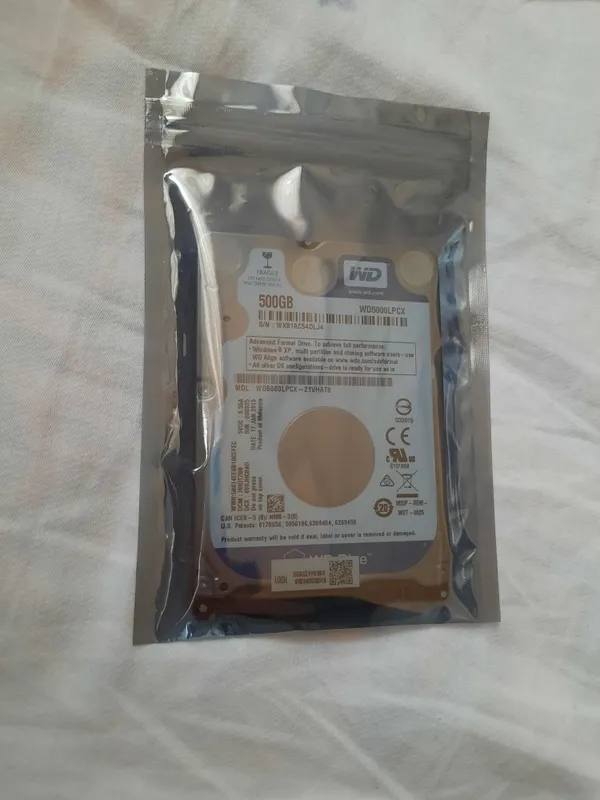 HDD хард диск 500GB для Ноутбука WD5000LPCX — фото 6